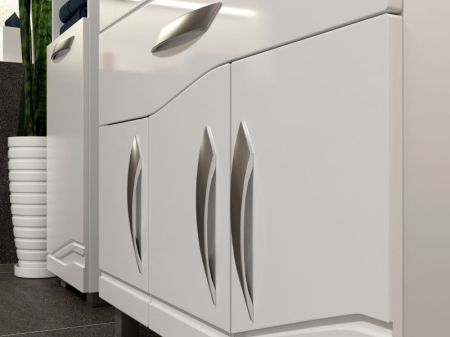 Тумба под раковину Vigo Martina 85 Белая, артикул Martina-1-850(Элеганс)