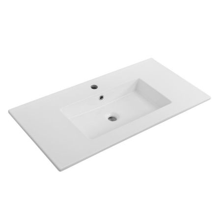 PLANE База под раковину подвесная с двумя выкатными ящиками, Белый глянец, 1000x458x500, PLANE-1000-2C-SO-BL, артикул PLANE-1000-2C-SO-BL