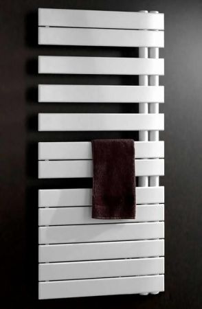 Водяной полотенцесушитель Zehnder Roda Spa Asym ROFR-120-055 Белый правый, артикул ROFR-120-055