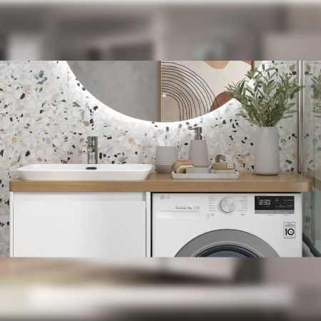 Столешница Velvex Klaufs 120 левая, дуб французский, артикул st.KLA.120.L дуб французский