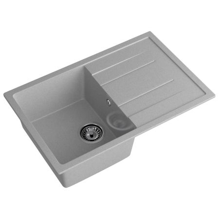 Кухонная мойка GranFest QUADRO 780L, серый, артикул Q-780L серый