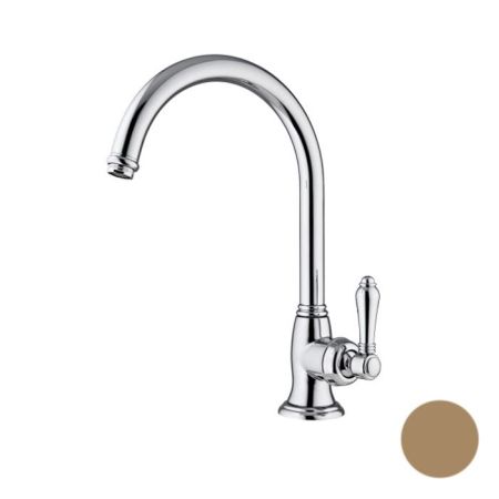 NICOLAZZI CUCINA EL CAPITAN Смеситель для кухни, поворотный излив, цвет бронза