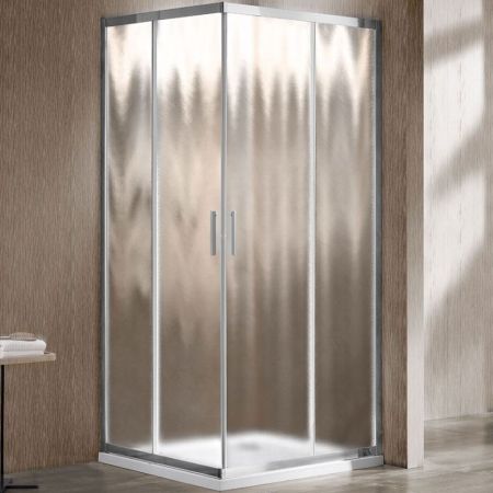 Душевые уголки Vincea Душевой уголок Garda VSS-1G9010CH, 1000*900, хром, стекло шиншилла, , шт, артикул VSS-1G9010CH