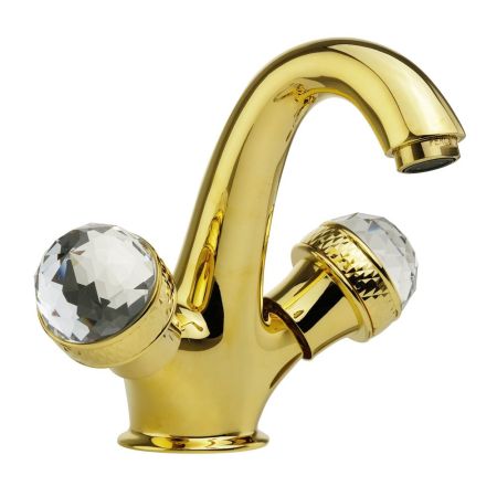 AXO SWAROVSKI Смеситель для раковины, золото