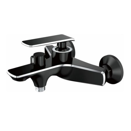 Смеситель для ванны Haiba HB60548-7, черный, артикул HB60548-7