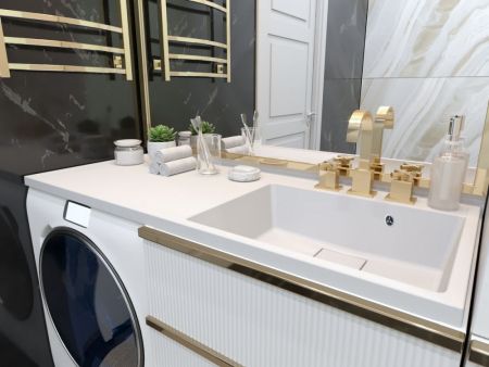 Раковина Paola Magenta 1200 R, белый, артикул Paola Magenta 1200 R