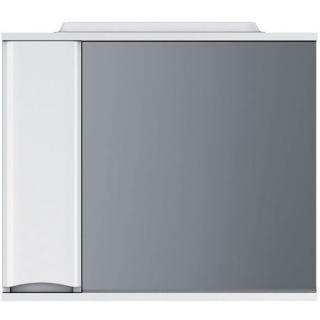 Зеркало со шкафом AM.PM Like 80 L M80MPL0801WG с подсветкой Белый, артикул M80MPL0801WG