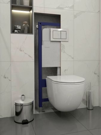 Клавиша смыва Maretti Sofia AC12SF-015, хром, артикул AC12SF-015