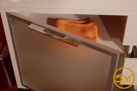 Тумба с раковиной SanVit Новелла Lux 75 knoveln075 с фактурой под дерево Акация светлая, артикул knoveln075