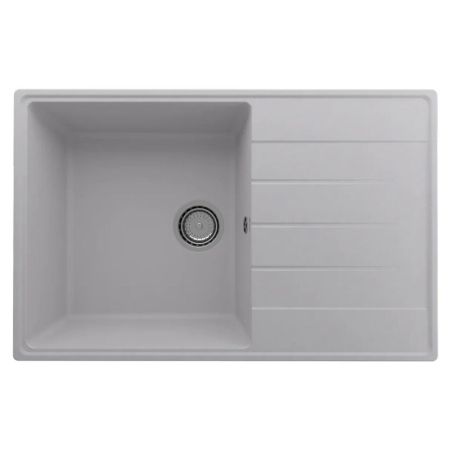 Кухонная мойка Ulgran Quartz Prima 780-04, платина, артикул Prima 780-04