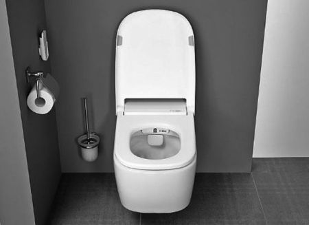 Интеллектуальный подвесной унитаз V-Care Comfort, артикул 5674B003-6194