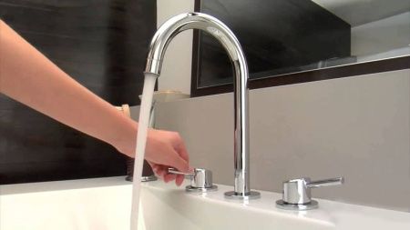 Смеситель для раковины GROHE Concetto на 3 отверстия с донным клапаном, хром (20216001) Смеситель для раковины GROHE Concetto на 3 отверстия с донным клапаном, хром (20216001)