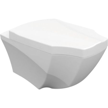 Унитаз Bien Fracture FRKA056GMVP0W3000 подвесной Белый с сиденьем Микролифт, артикул FRKA056GMVP0W3000
