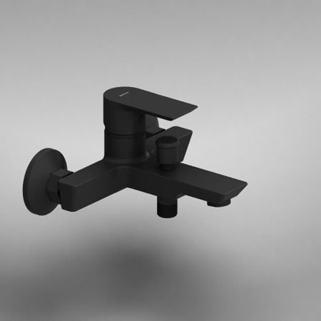 471000300 Apollo Смеситель для ванны и душа, черный, артикул 471000300