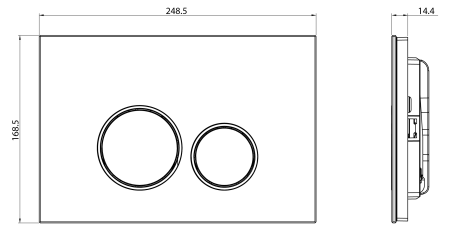 Клавиша для инсталляции CHARUS TM,
Серия: BAGLIORE
Материал: Закаленное стекло
Тип: Механический
Размер: 245*165*14,5
Цвет: Черный глянцевый, артикул FP.330.BLACK.10