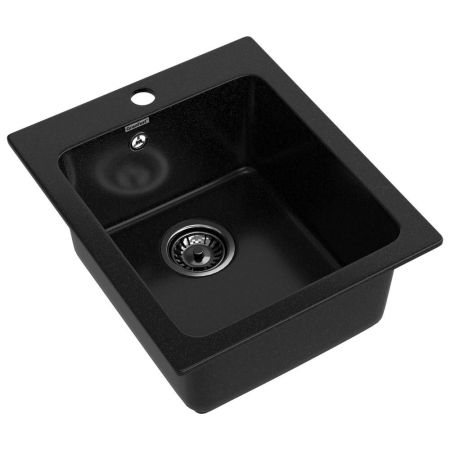 Кухонная мойка GranFest PRACTIK 505, черный, артикул P-505 черный