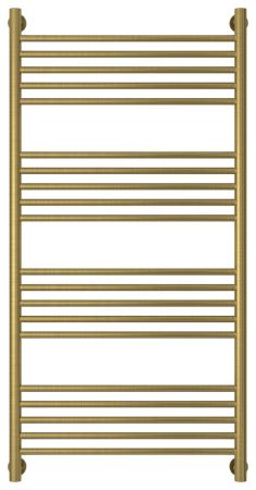 Полотенцесушитель водяной "Богема+" прямая 1200х600 (Состаренная ЛАТУНЬ), артикул 051-0220-1260