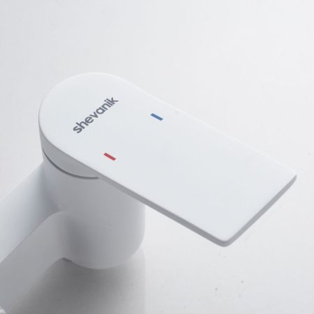 Гигиенический душ со смесителем Shevanik S4105C-1, белый