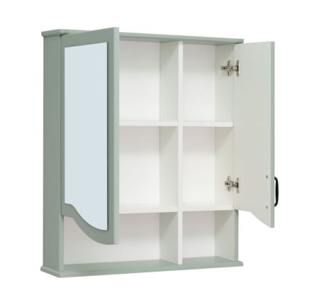 Зеркальный шкаф Runo мята Марсель 65 (00-00001219), артикул 00-00001219