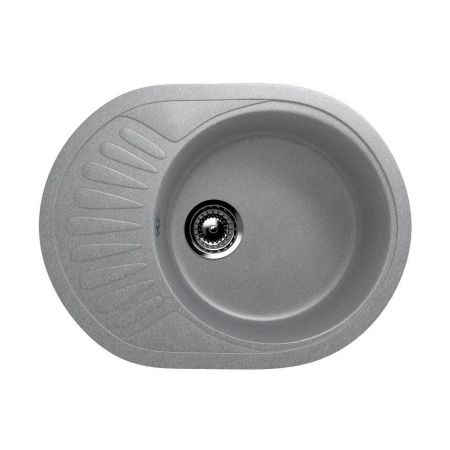 Кухонная мойка Ulgran U-107м-342, графит, артикул U-107m-342