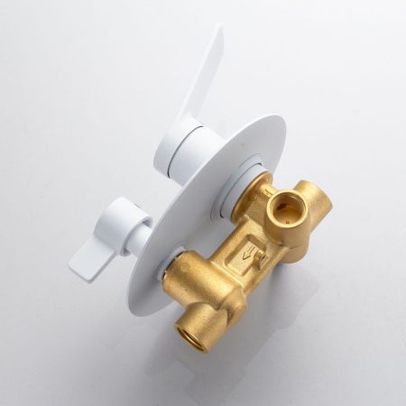 Душевая система встраиваемая Shevanik S4135C, белый