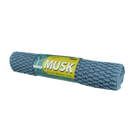 Коврик для ванной комнаты FIXSEN MUSK FX-8010C, серо-голубой, артикул FX-8010C