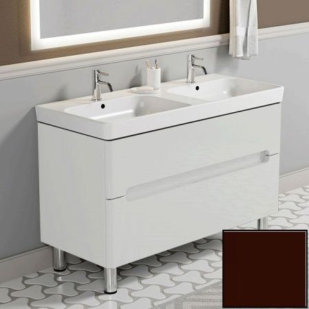 Тумба с раковиной SanVit Форма 120 kforma1202 в цвете Ral Шоколад Тумба с раковиной SanVit Форма 120 kforma1202 в цвете Ral Шоколад