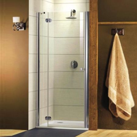 Душевая дверь в нишу Radaway Torrenta DWJ 100 L профиль Хром стекло прозрачное