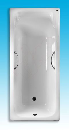 ВАННА чуг. TIMO "TARMO" - 180x80x45 с ручками