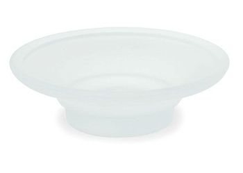 Stil Haus Liz, стеклянная мыльница, цвет хром