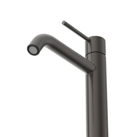 RELAX-LC1-01-W0 Смеситель для накладной раковины однорычажный без донного клапана, хром, артикул RELAX-LC1-01-W0