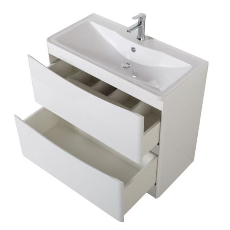 Мебель для ванной комнаты BELBAGNO ACQUA-900-2C-PIA, артикул BB900/455-LV-MR-ALR
