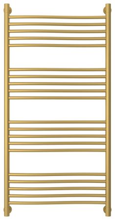 Полотенцесушитель водяной "ФЛЮИД+" 1200х600 (Матовое ЗОЛОТО), артикул 032-0222-1260
