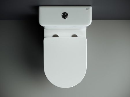 Напольная пристенная чаша унитаза MIA Rimless, артикул CN1801-B