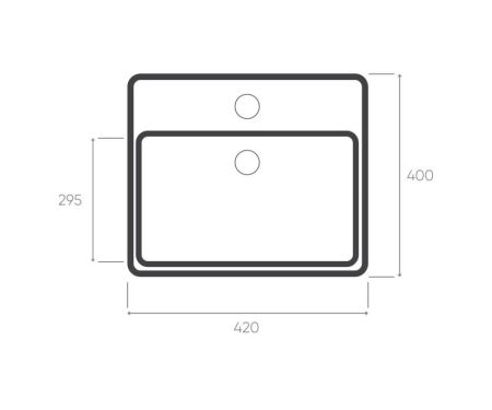 Раковина чаша Bronze de Luxe Golden Deer 1060GD, белый, артикул 1060GD