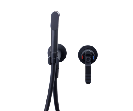 Гигиенический душ со смесителем Bronze de Luxe 1760'S 3253SB, черный, артикул 3253SB