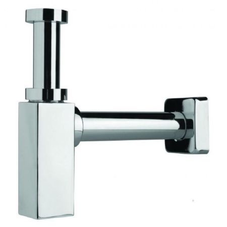 Сифон для умывальника 5/4 "квадратная труба, латунь, артикул EMCR004