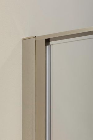 Душевая дверь Allen Brau Priority 90 3.31002.BA серебро браш, артикул 3.31002.BA