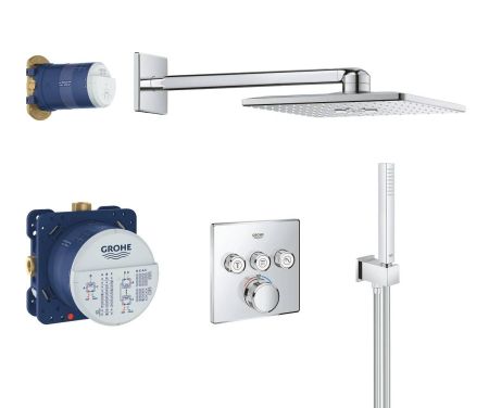 Набор GROHE GROHTHERM SMART CONTROL 34706000 (хром, металл/пластик), шт, артикул 34706000