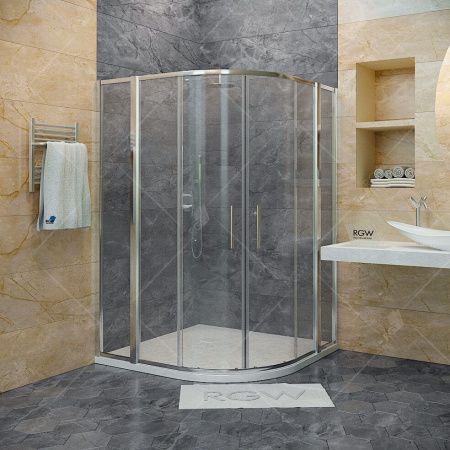 Душевой уголок RGW HO-511 (HO-51 + 2Z-41) (1100x1100, Прозрачное)
