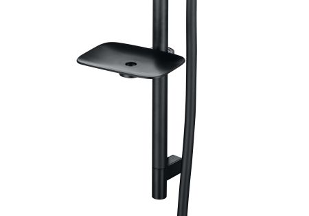 Душевой гарнитур 3jet 73см AQUATEK, матовый черный AQ2011MB, артикул AQ2011MB