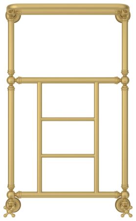 Полотенцесушитель водяной "Ренессанс 1452" 860х500 (Матовое ЗОЛОТО), артикул 032-0282-8650