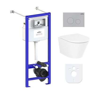 Комплект 6 в 1 Lavinia Boho Biore Rimless 77050187, премиум с пластиковой клавишей, артикул 77050187