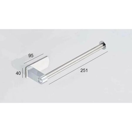 Держатель для бумажных полотенец D-Lin D201513, хром, артикул D201513