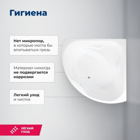 Акриловая ванна Aquanet Vitoria 130x130 (с каркасом) Акриловая ванна Aquanet Vitoria 130x130 (с каркасом)