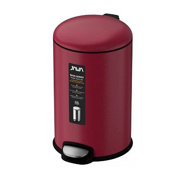 Ведро с микролифтом JAVA S-885-12R, 12 литров