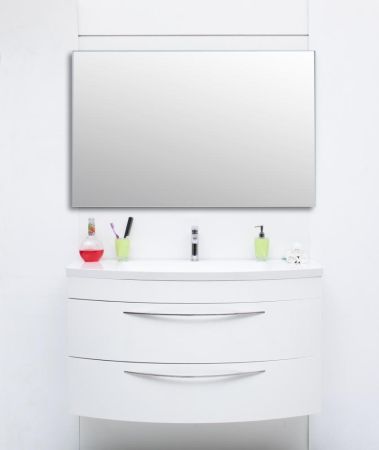 Зеркало De Aqua Сильвер 120 серебро, артикул 00261667