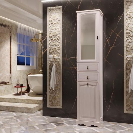 Пенал Риспекто 40 левый Opadiris Беленый бук, артикул 