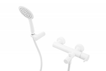 Смеситель для ванны и душа CEZARES LEAF-VD, артикул LEAF-VD-L-SS