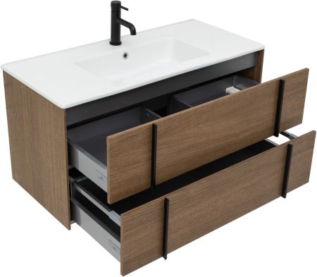 Тумба под раковину Allen Brau Reality 100 1.32007.NO дуб, артикул 1.32007.NO